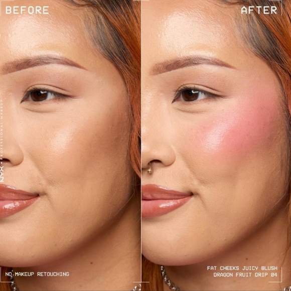 NYX Fat Cheeks Juicy Plump Blush: Dragon Fruit Dip, .27oz, Sealed, New - Picture 3 of 5